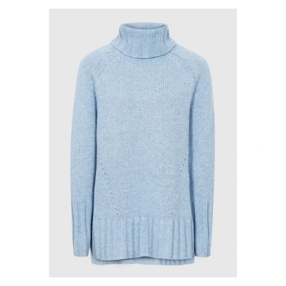 New! REISS London “Stevie” Wool Cashmere Blend Relaxed Sweater - Picture 2 of 11